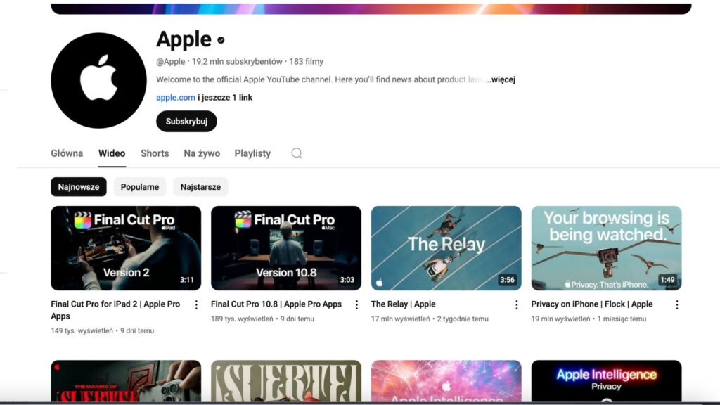 Apple’s Social Media Strategy